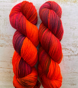 Merino Socks - Feuerball
