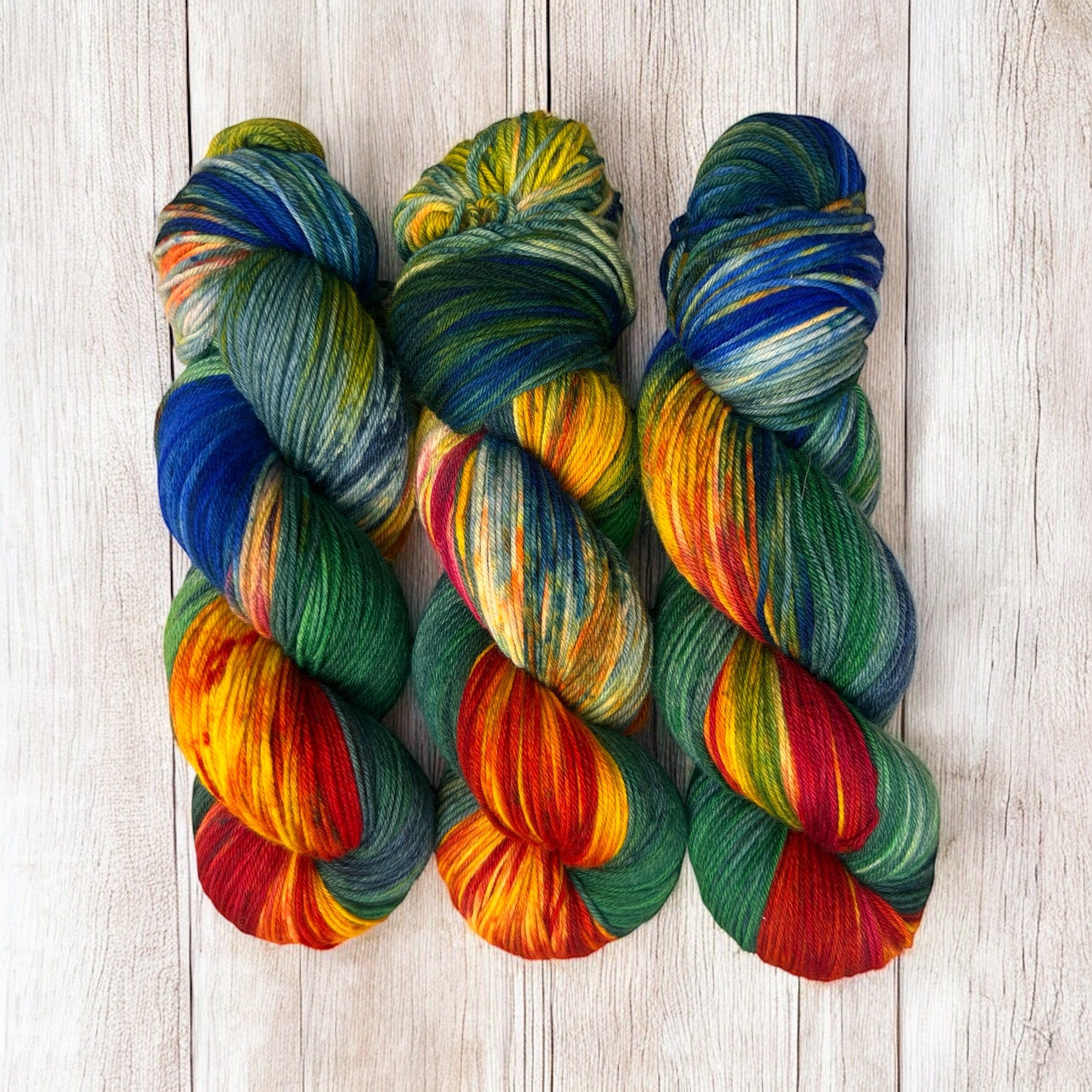 Merino Socks - Papagei
