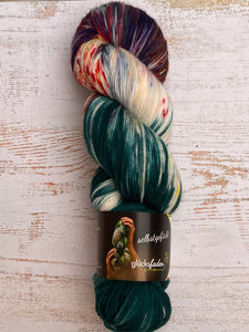 Merino Socks - Petrolblitz